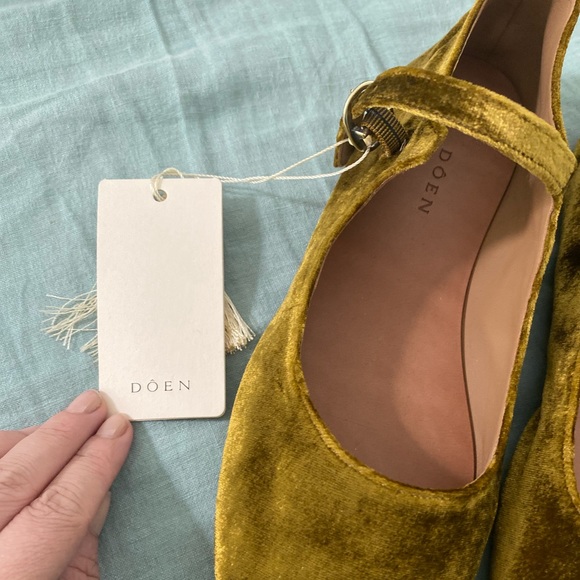 Doen Shoes | Shop Doen Mary Jane Slipper Gold New | Poshmark
